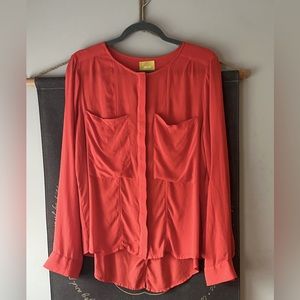 Maeve button up blouse GUC
